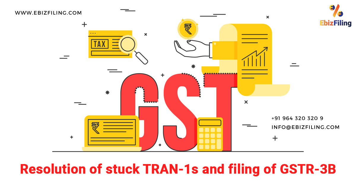 GST Registration, GSTR-3B, Ebizfiling, GST Modification