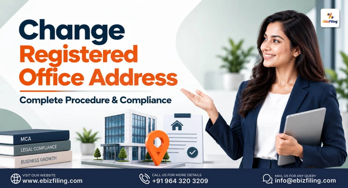 Registered office address change procedure and compliance requirements