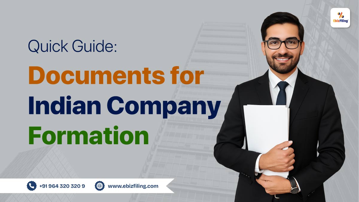 Documents Required for Company Formation
