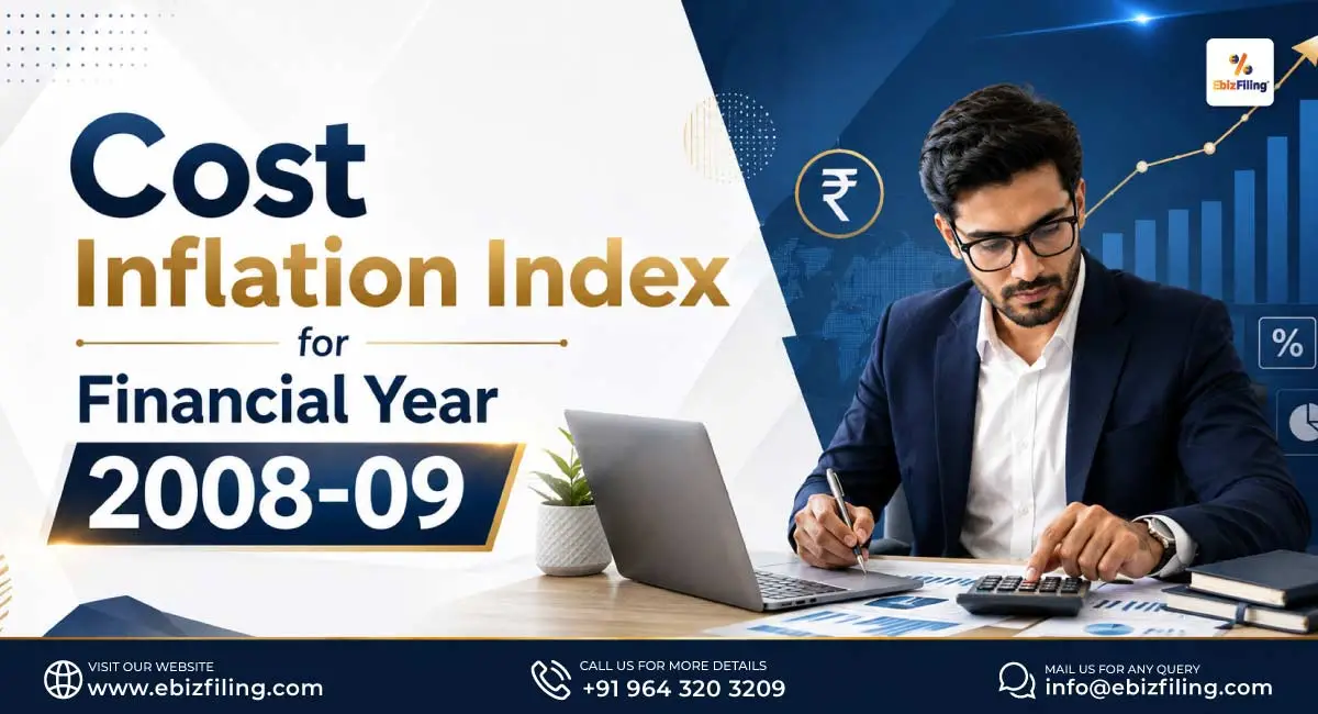 Cost Inflation Index for Financial Year 2008-09 in India