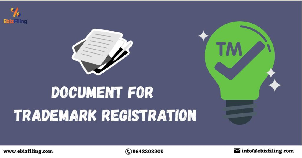 documant for trademark registration