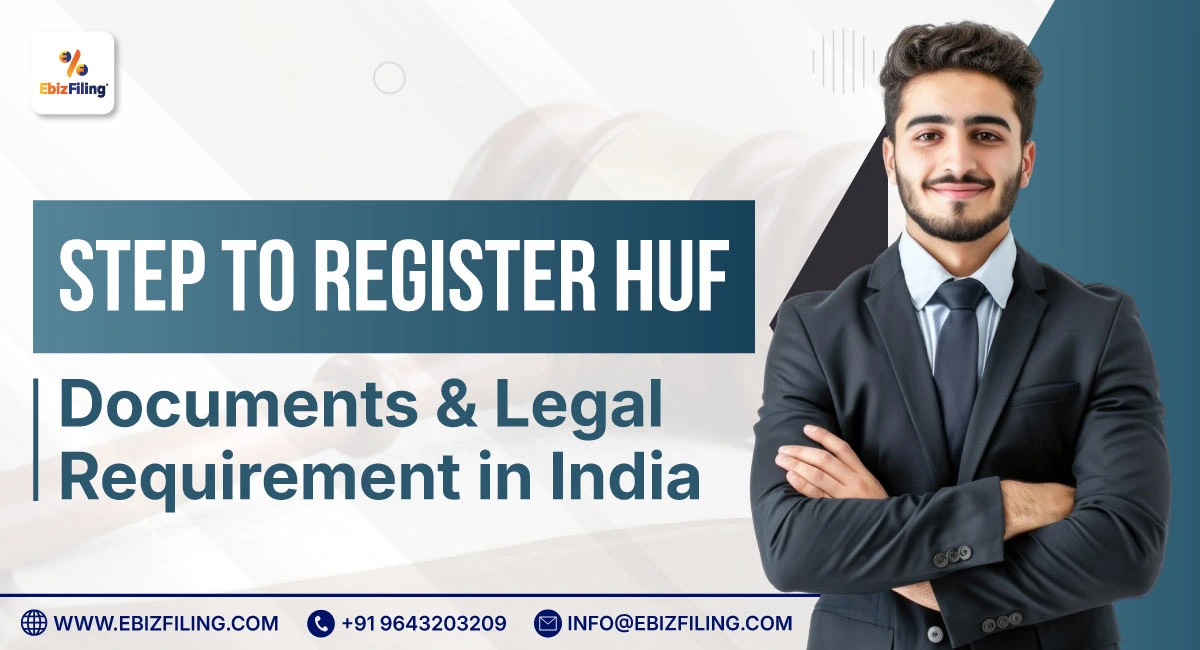 Steps to register HUF with documents and legal requirements in India