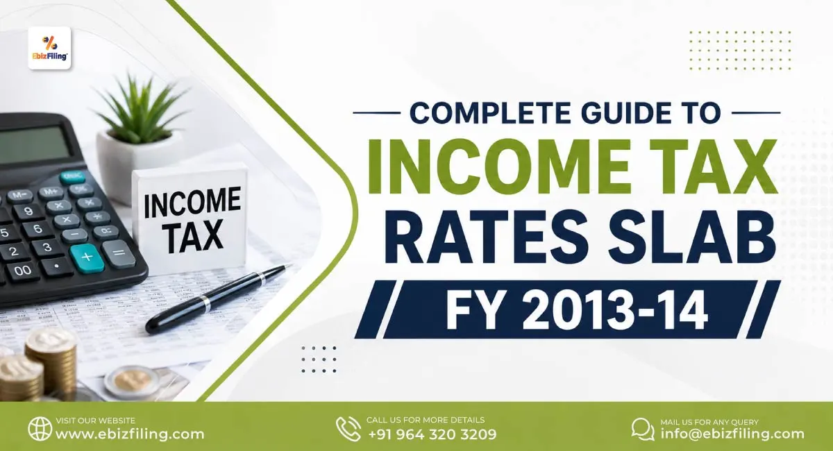Income tax rates and slab for FY 2013-14 explained