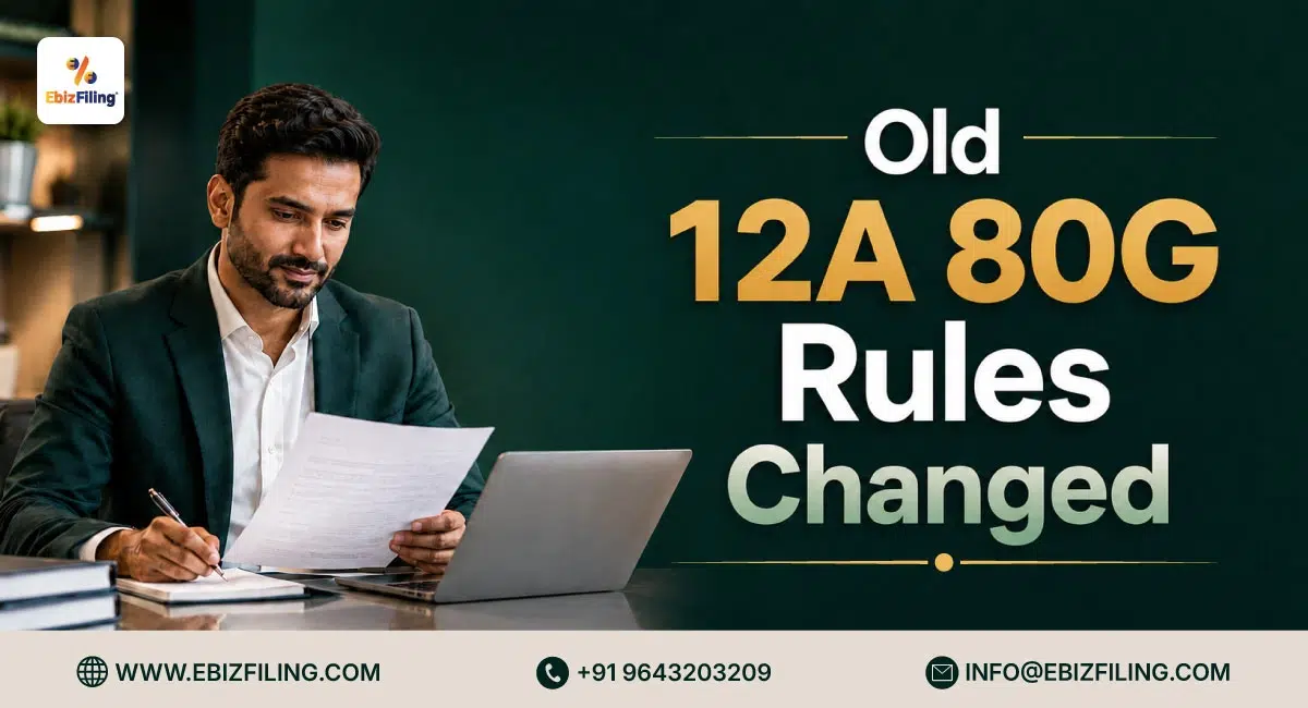 Changes in old 12A and 80G rules for NGOs