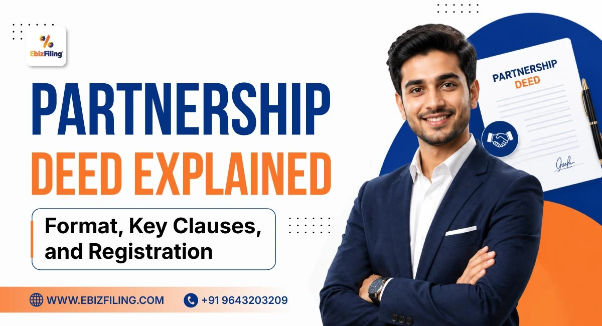 Partnership Deed format, key clauses, and registration explained