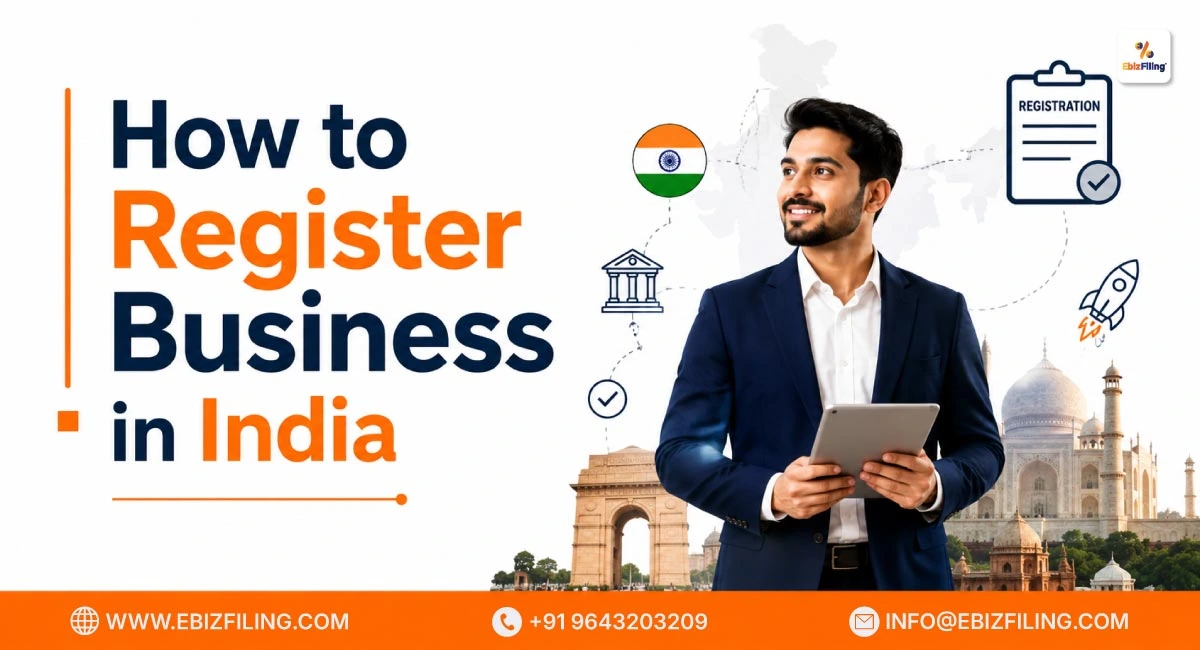 Steps to register a business in India
