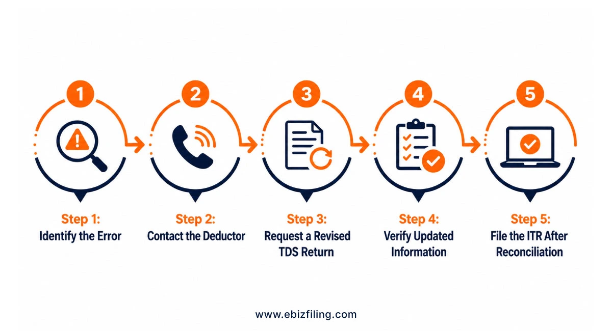 Errors and corrections in Form 26AS of the Income Tax Act explained