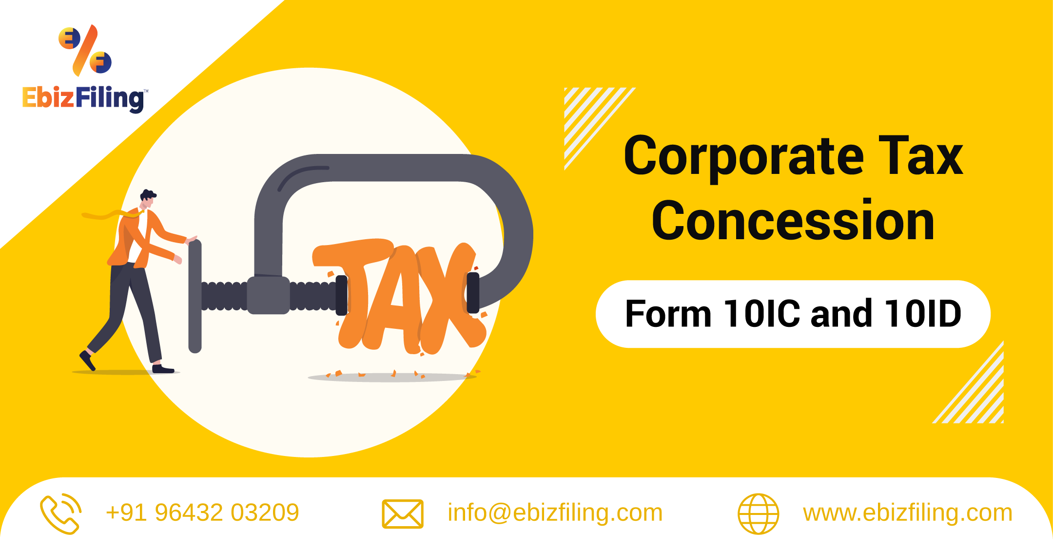 corporate tax, corporate tax cut, income tax rates for companies,Corporate Tax Concession, form 10IC, form 10ID