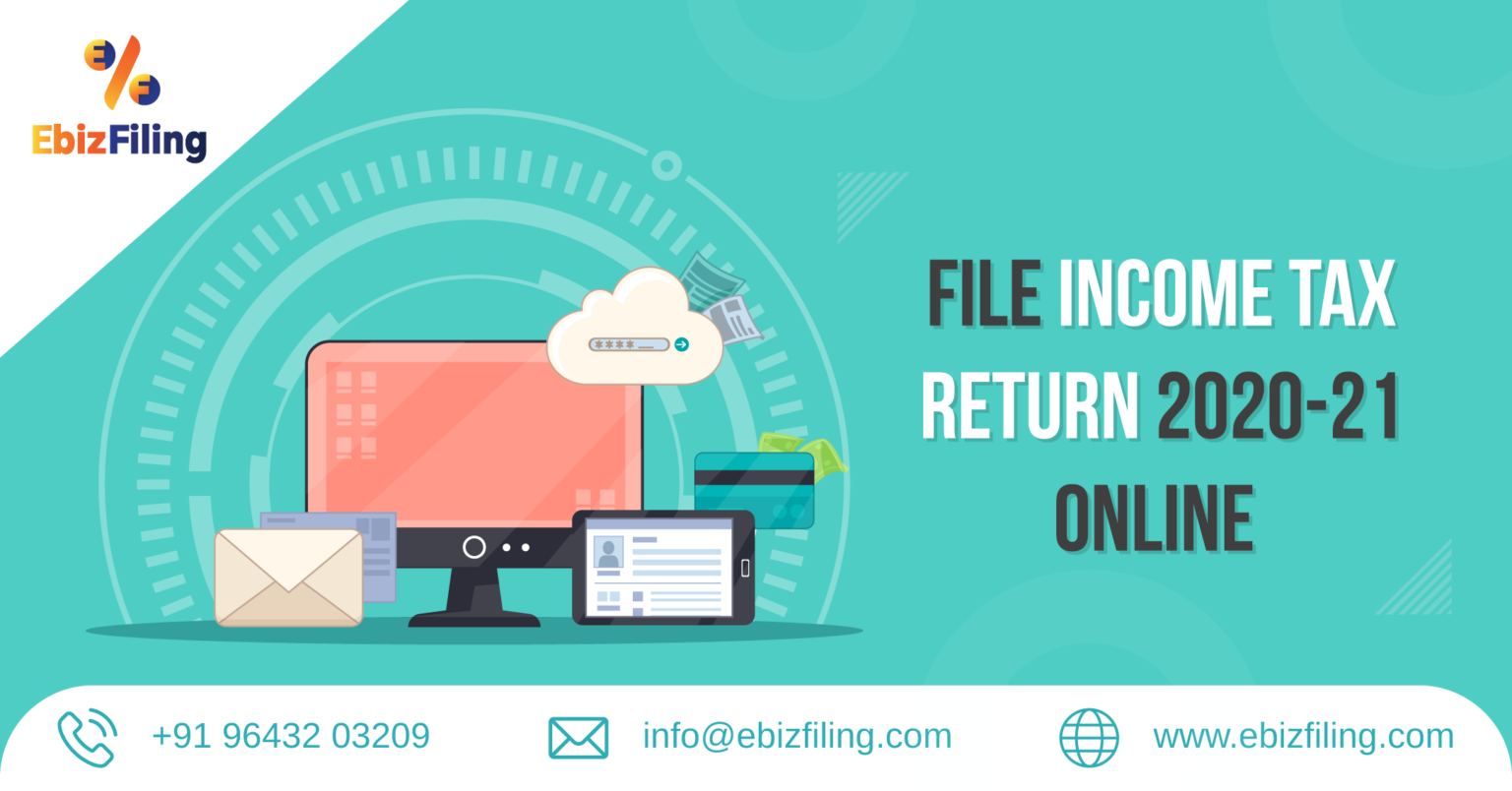 Tax Return (ITR) filing FY 202021 Online