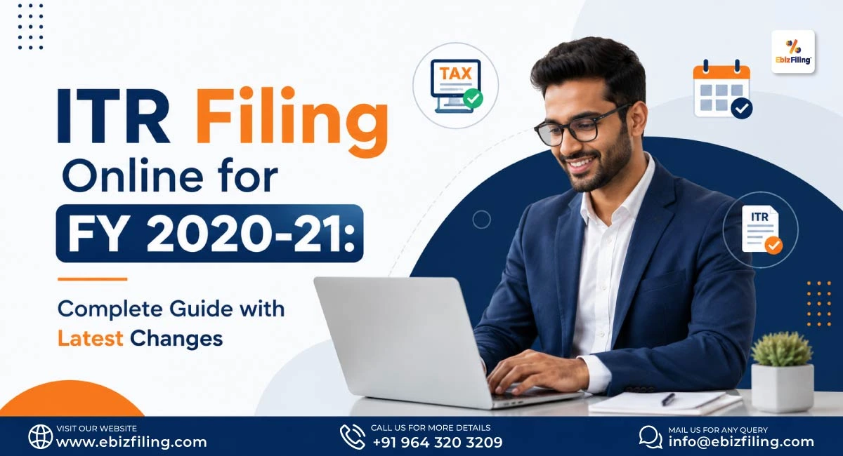 Online ITR filing for FY 2020-21 with key updates and filing requirements
