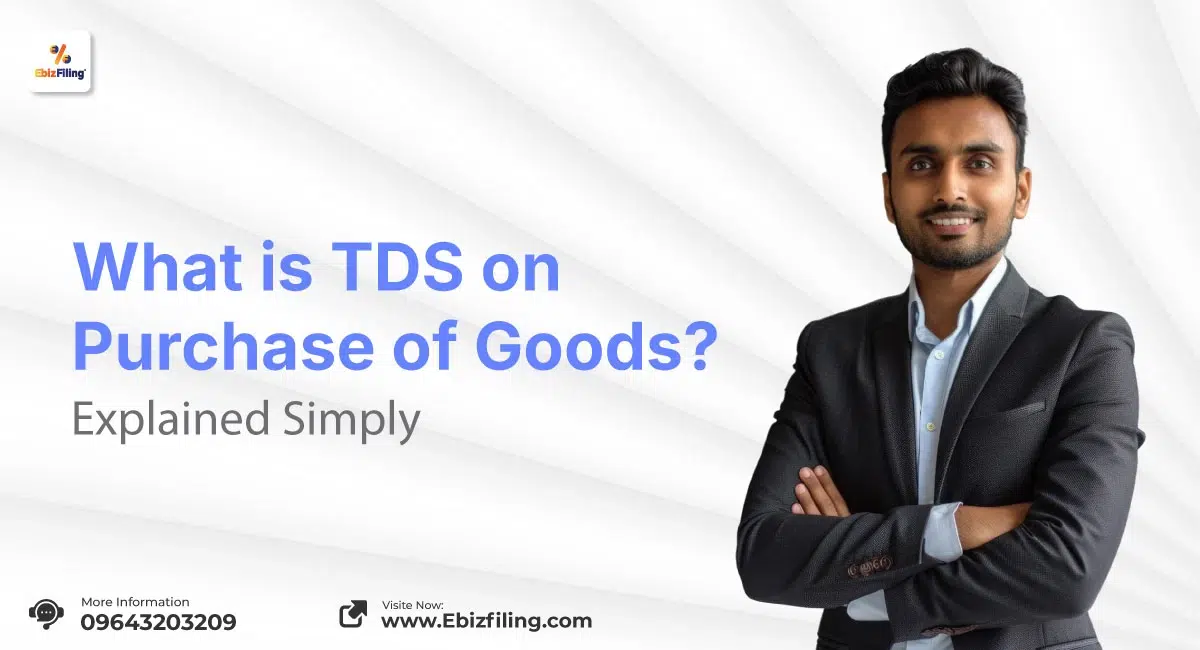 What is TDS on purchase of goods under the Income Tax Act