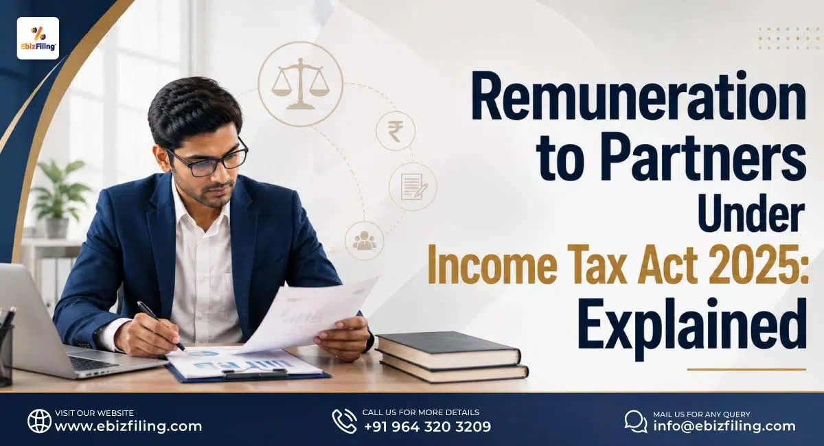 Partner remuneration under Income Tax Act 2025 explained