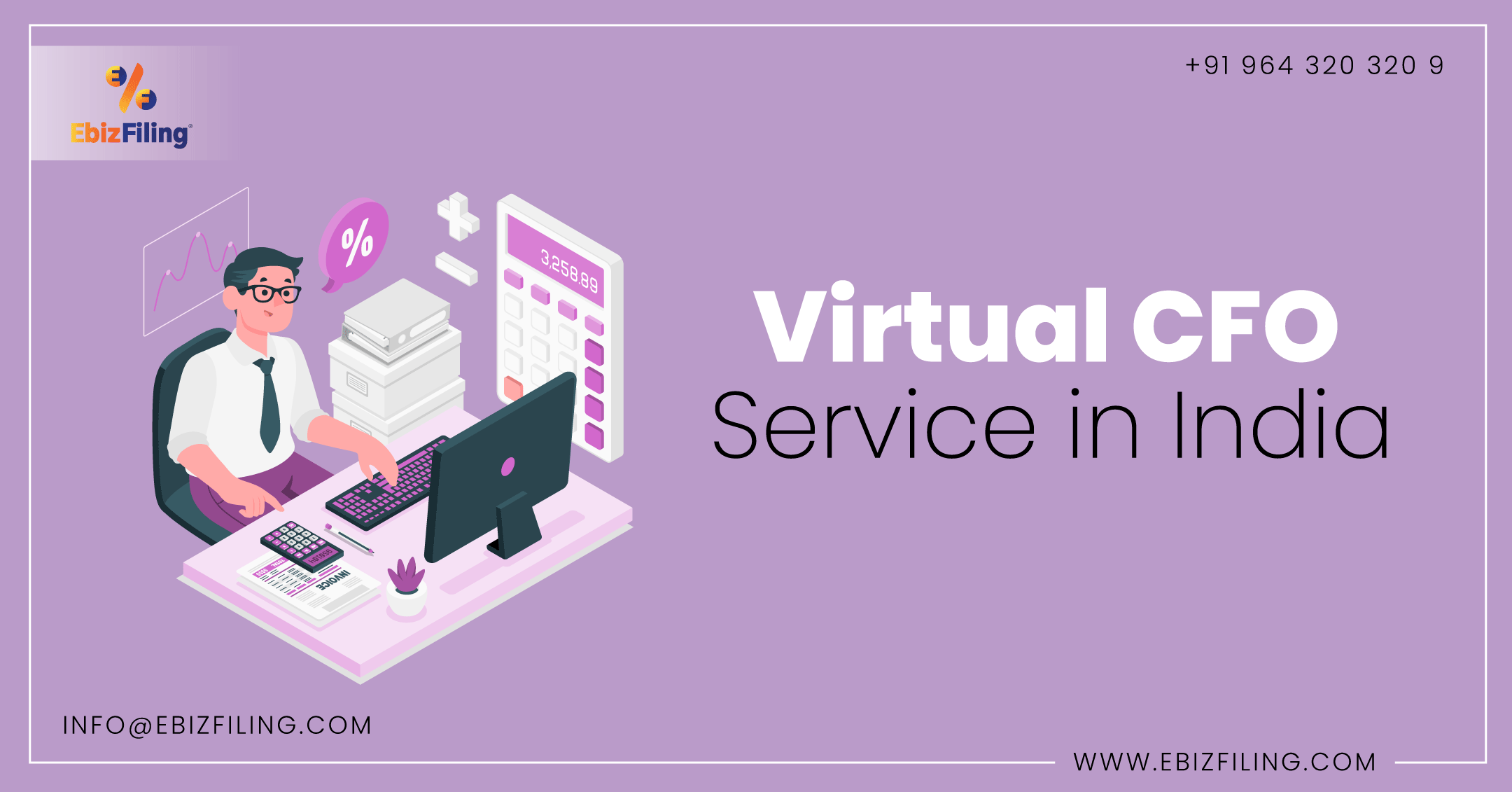 Virtual CFO services in India, CFO services for startups, benefits of virtual CFO services, CFO services in India, Ebizfiling