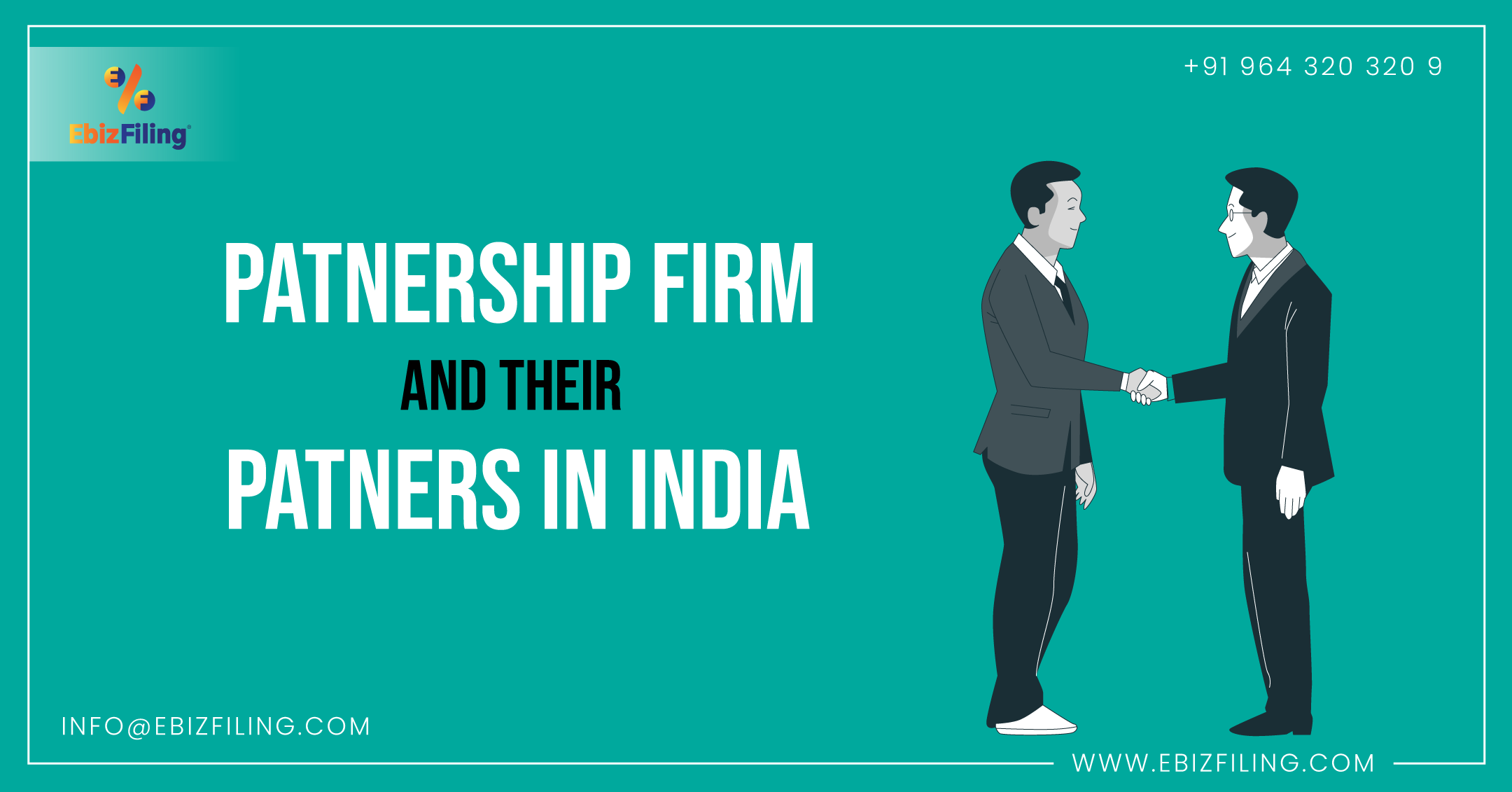 partnership firms and their partners in India, partnership firm in India, partners in a partnership firm, Ebizfiling