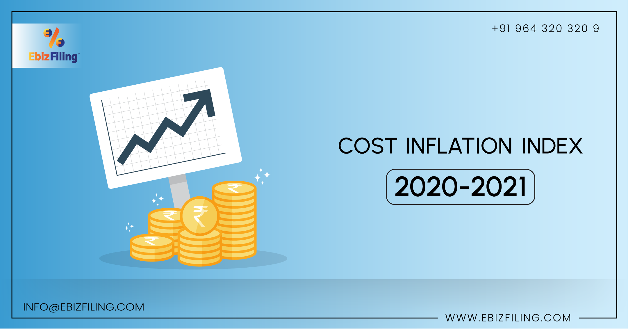 Cost Inflation Index For The FY 2021 22 AY 2022 23 Ebizfiling