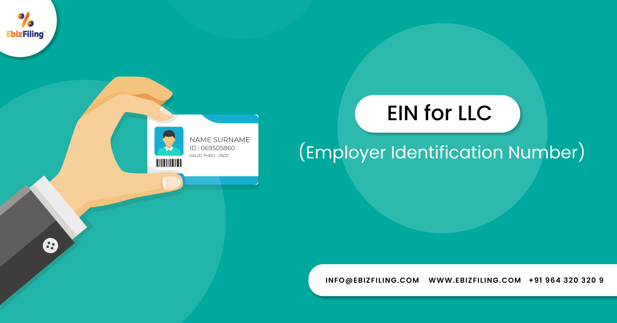 LLC EIN, benefits of an LLC EIN, How to get an EIN number for my LLC, information on Federal EIN for LLC, Ebizfiling