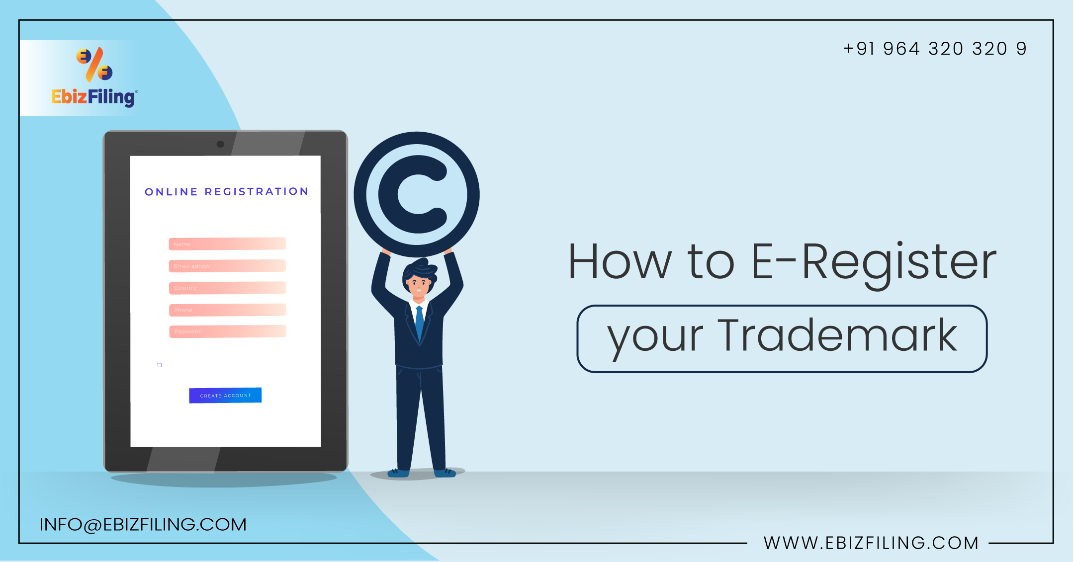 How to E-Register Your Trademark, Trademark Status Application, E Trademark Registration, Ebizfiling