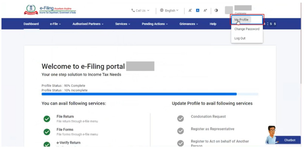 New income tax portal, Income tax india, Ebizfiling