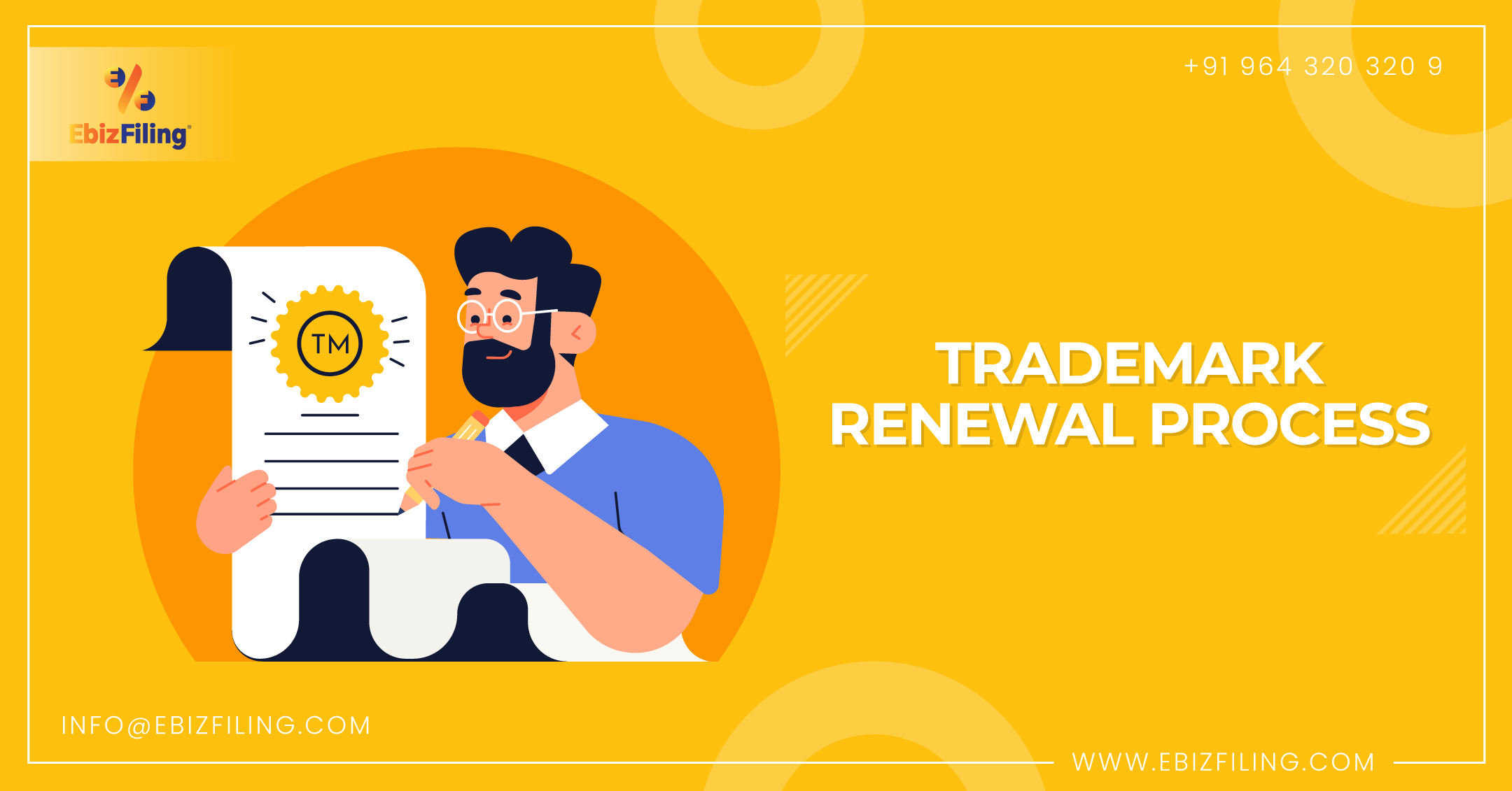 Trademark Renewal Process, Trademark Renewal in India, How much does it cost to renew a trademark, how to renew a trademark, Ebizfiling