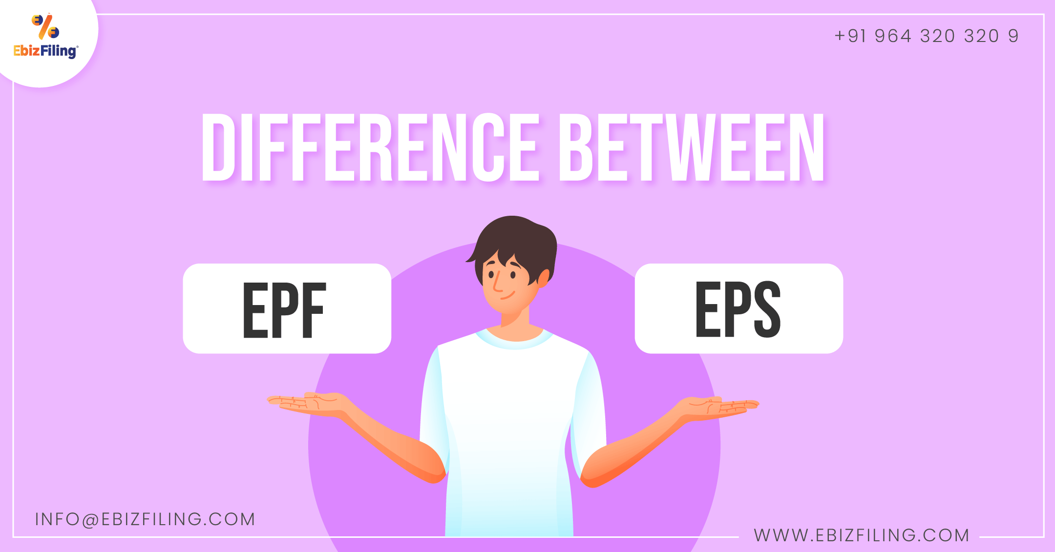 Difference between EPF and EPS, What is EPS, What is EPF, Advantages of EPF, Ebizfiling