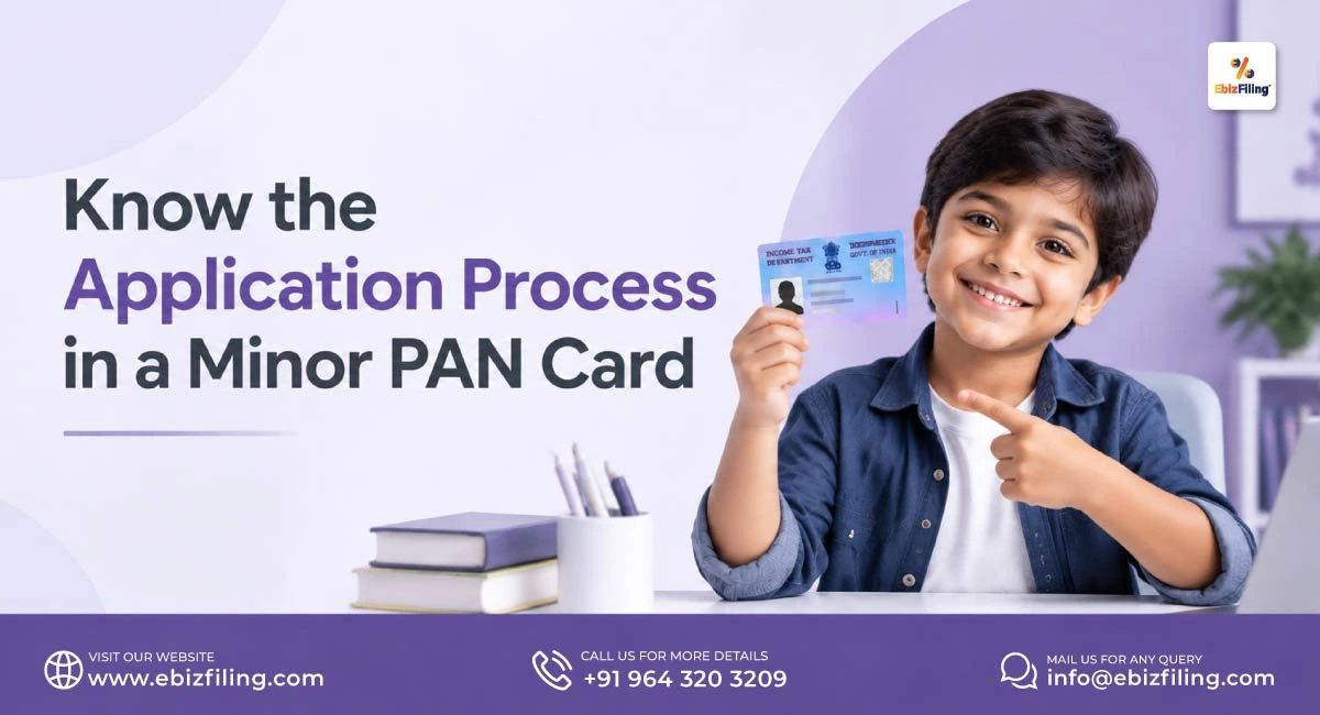 Minor PAN Card application process and key requirements