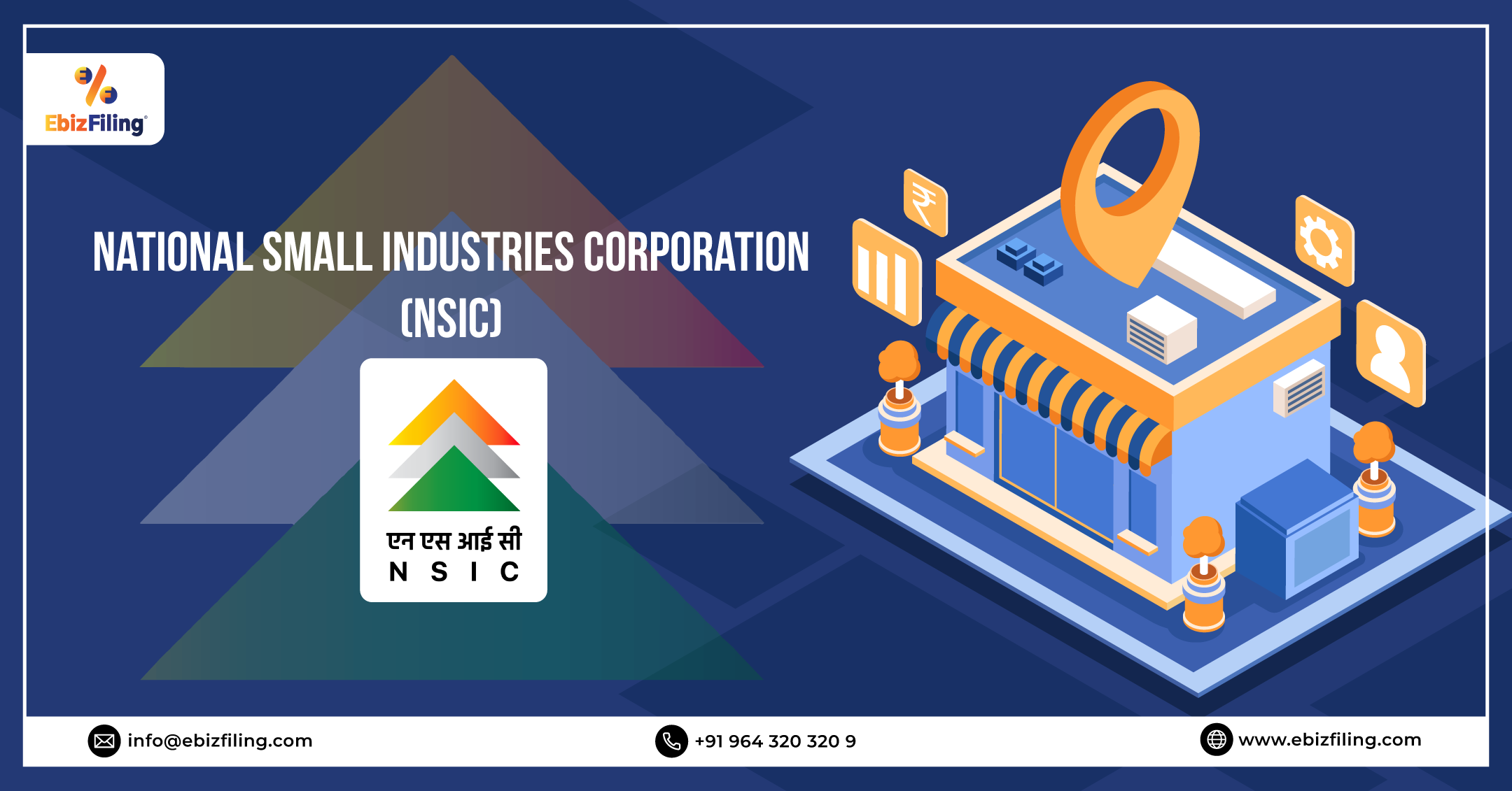 NSIC Registration, NSIC Certificate, National Small Industries Corporation, Fees for NSIC Registration, NSIC Registration in India, Ebizfiling