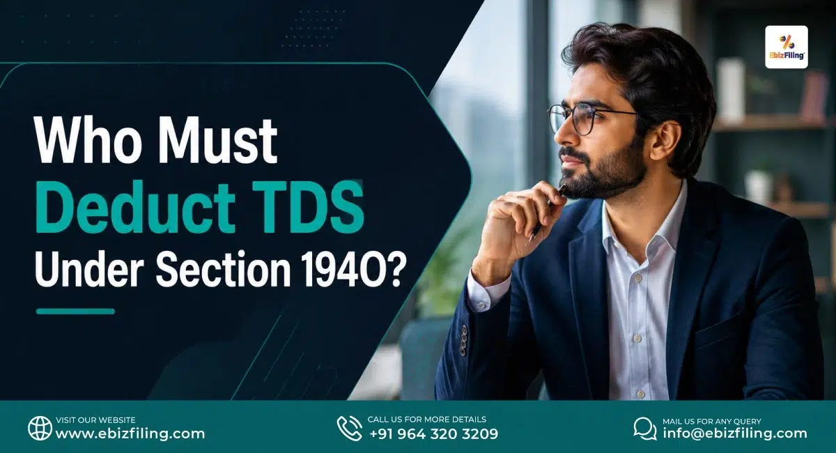 Entities responsible for deducting TDS under Section 194O