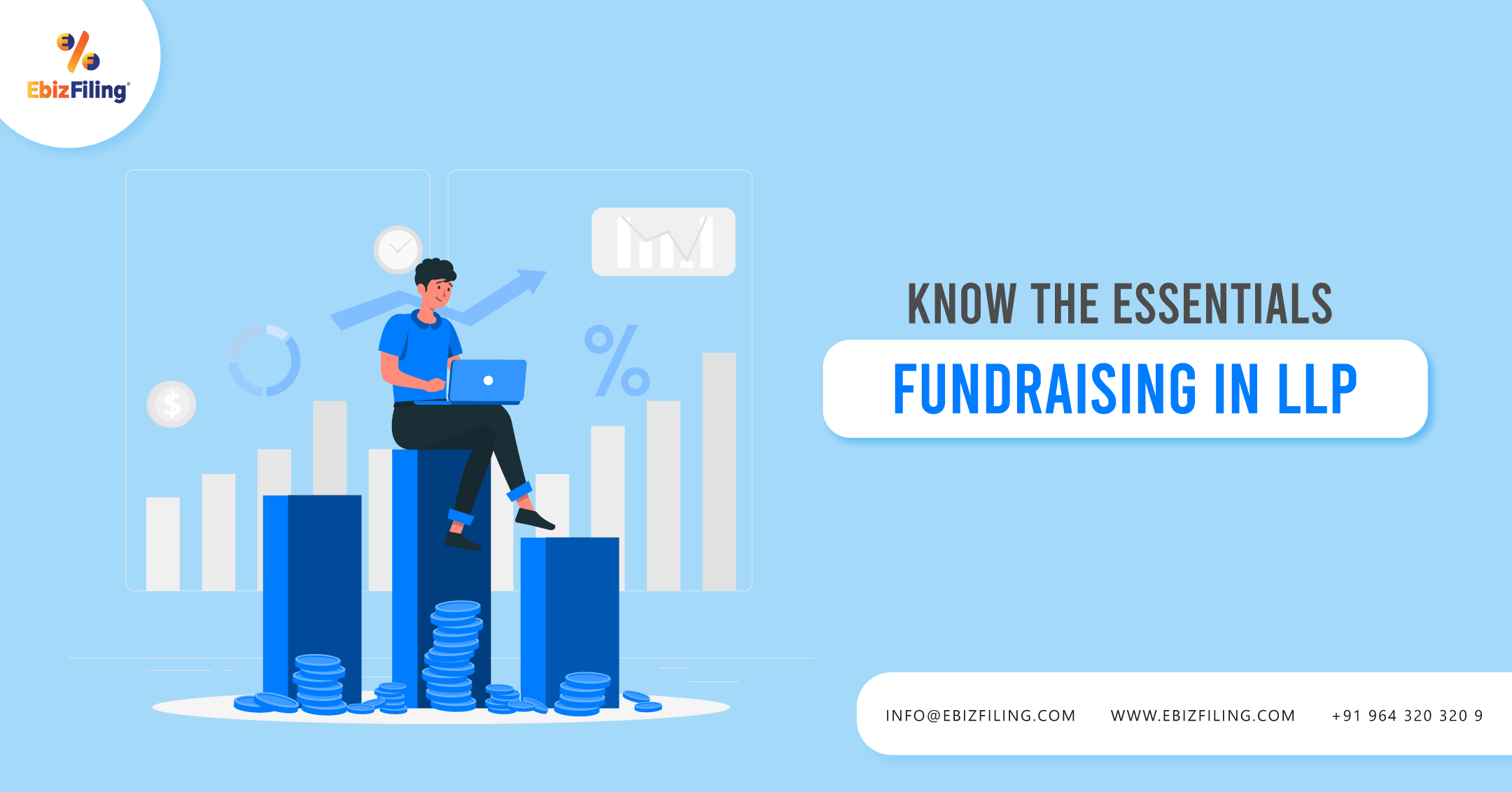 Fundraising in LLP, Minimum Contribution requirement, Contribution of Partners in LLP, Features of an LLP, Contribution for Fundraising in LLP, Ebizfiling