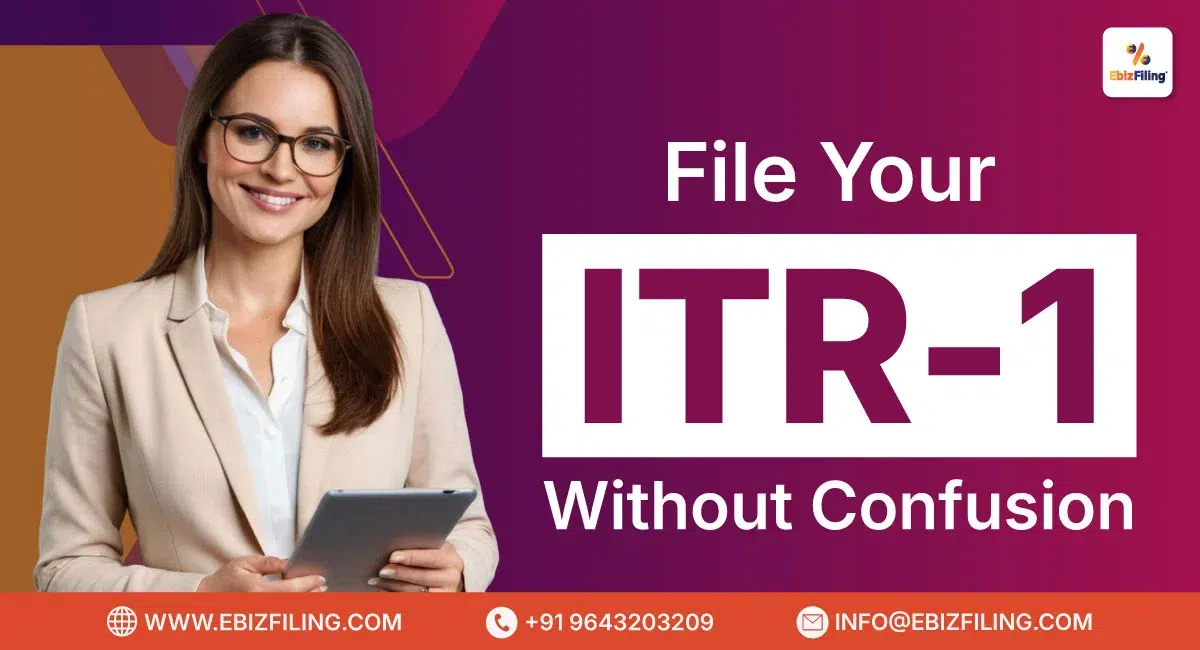 File ITR-1 easily without confusion step by step income tax return guide India