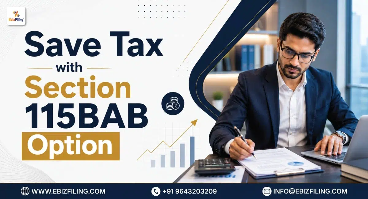 How eligible manufacturing companies can save tax under Section 115BAB