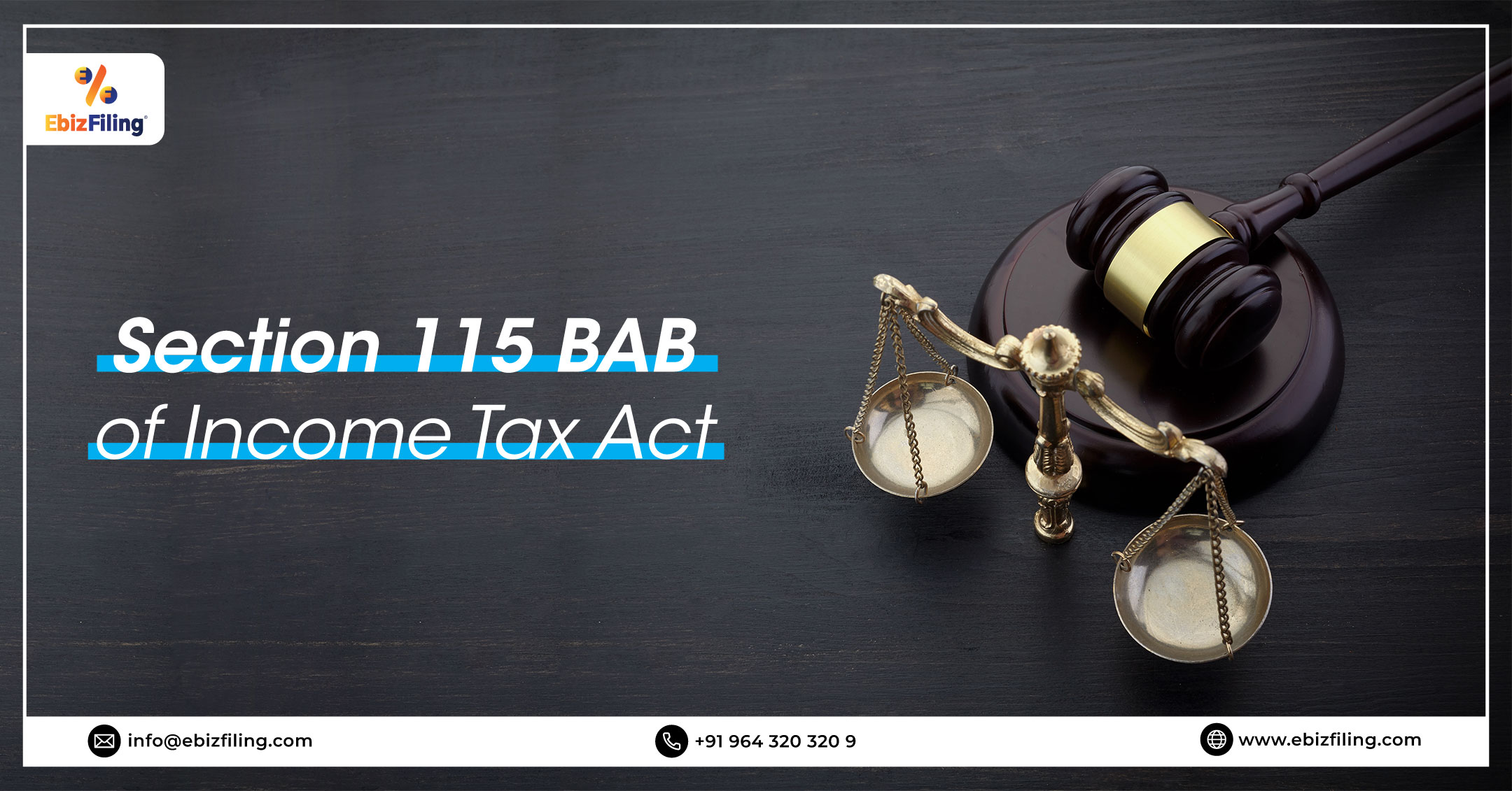 Section 115 BAB of Income Tax Act, Tax Rate for domestic Manufacturing Companies, Section 115 BAB transfer pricing, Section 115 BAB under Income Tax Act, Ebizfiling