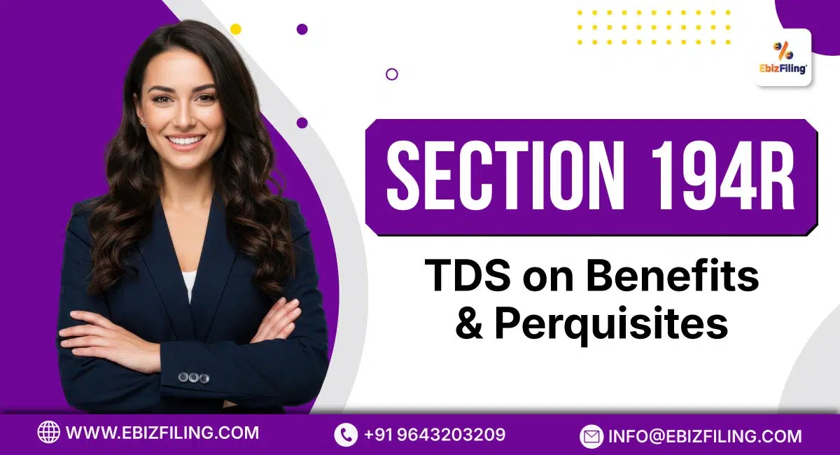 Section 194R TDS on benefits and perquisites under the Income Tax Act