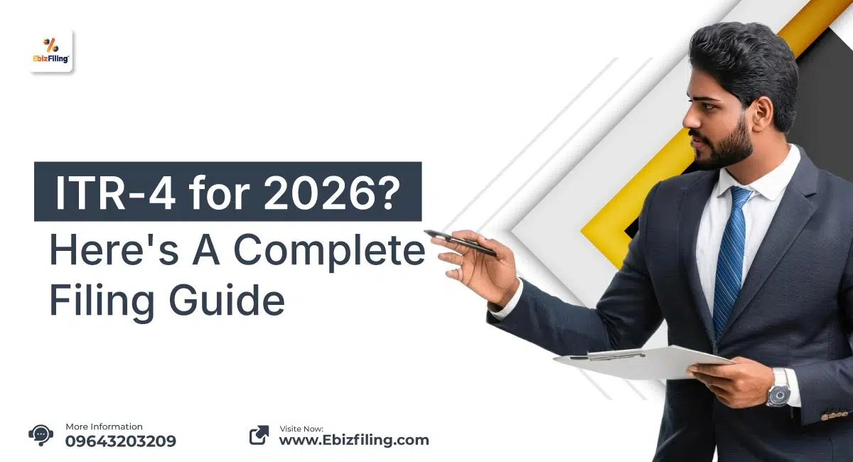 Complete guide to ITR Form 4 filing for 2026 including eligibility, documents, and step-by-step process
