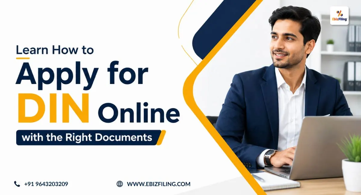 How to apply for DIN online with the right documents