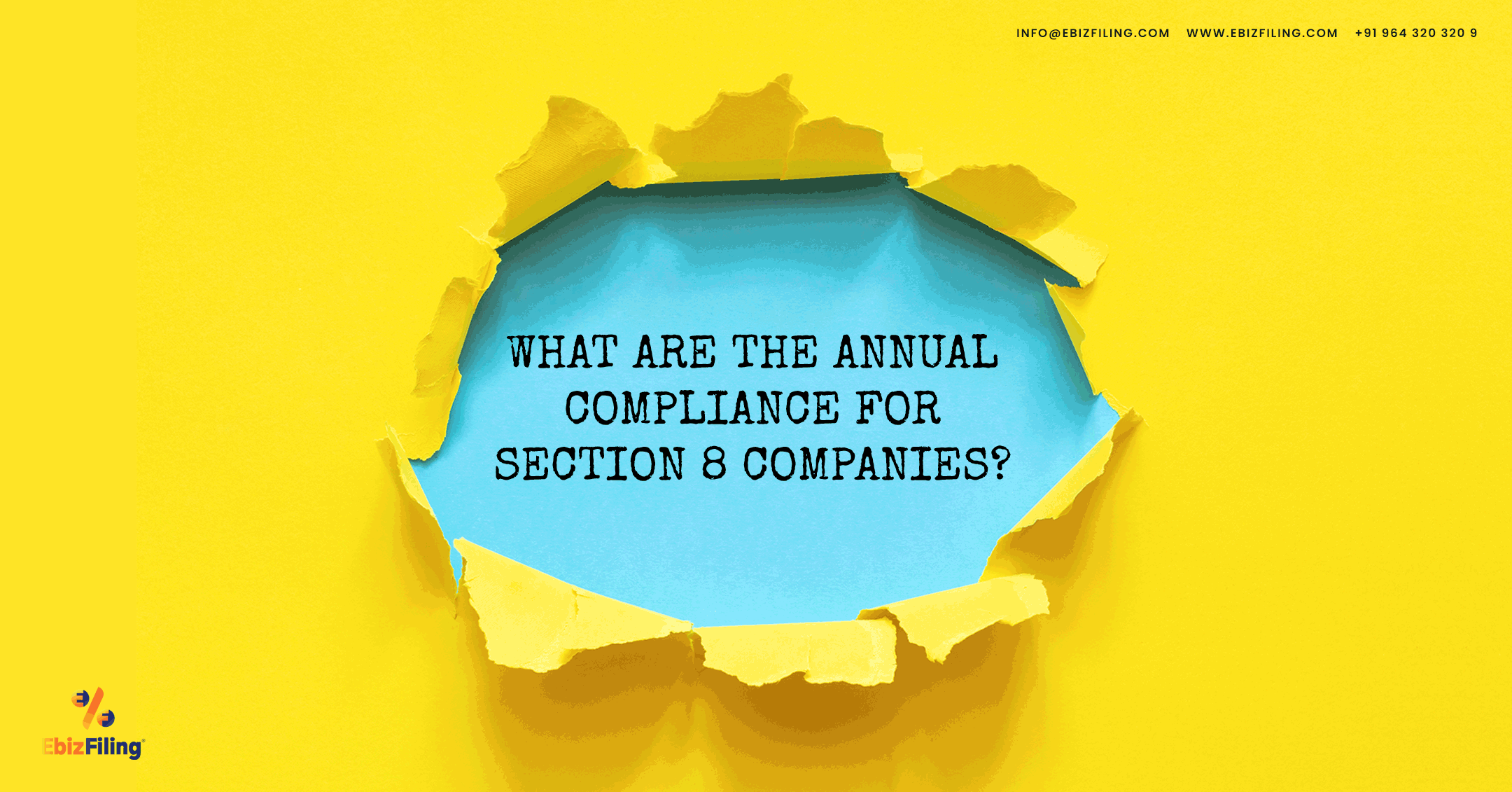 Section 8 company, annual compliance, section 8 company compliances, Ministry of Corporate Affairs, NGO, Companies Act 2013, Ebizfiling