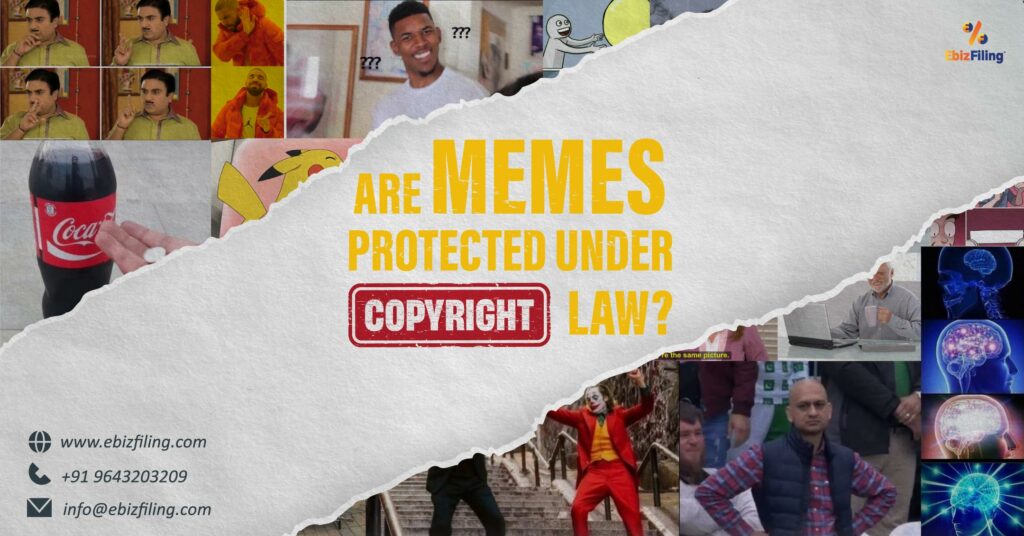 Do memes are protected by Copyright Law?
