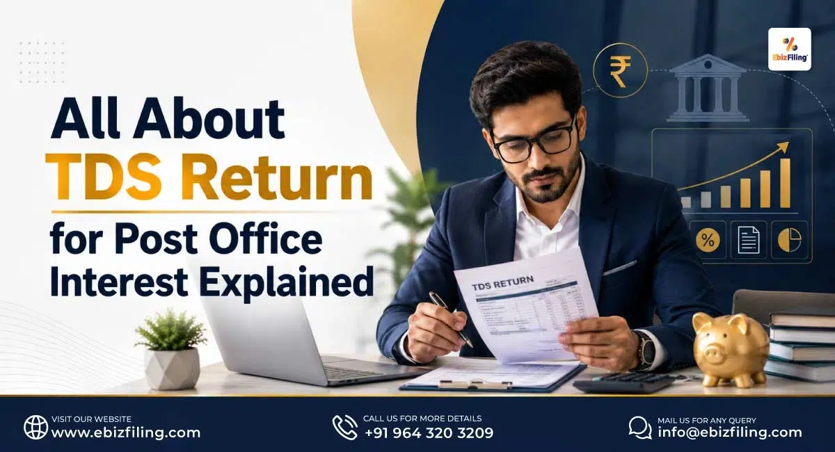 TDS return for post office interest explained for taxpayers