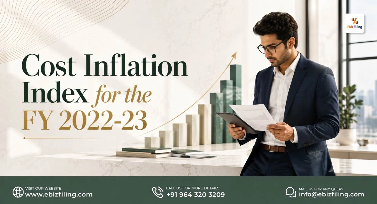 Cost Inflation Index for Financial Year 2022-23 in India