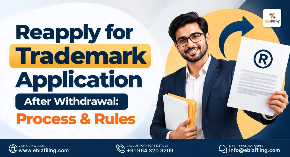 Reapplying for a trademark after withdrawal: process and rules