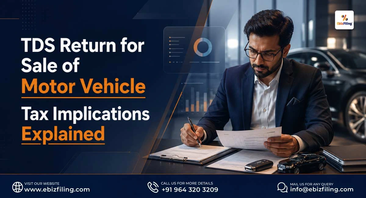 TDS return requirements for the sale of motor vehicles