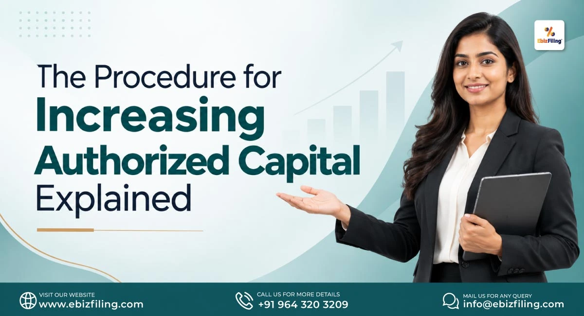 Procedure for increasing a company's authorized share capital