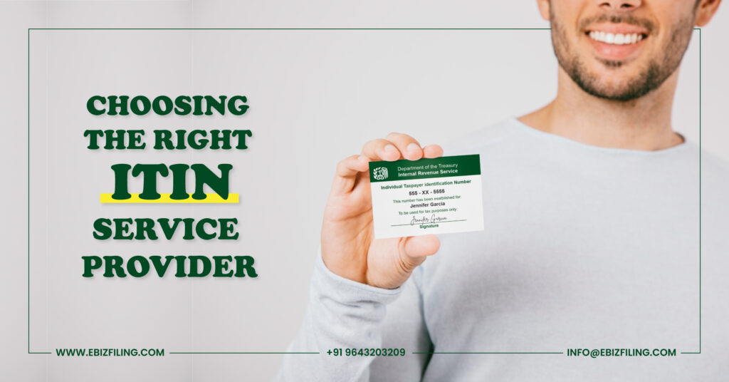 Choosing the Right ITIN Service Provider