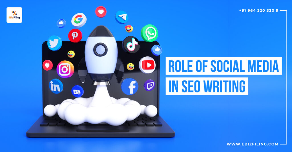 Social Media SEO, SEO content writing strategy, social media content writing, SEO Content Writing services, Ebizfiling.
