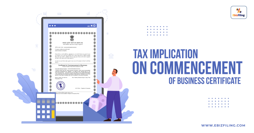 Commencement of Business Certificate, Form INC 20A, CoB certificate, Company Registration, Ebizfiling
