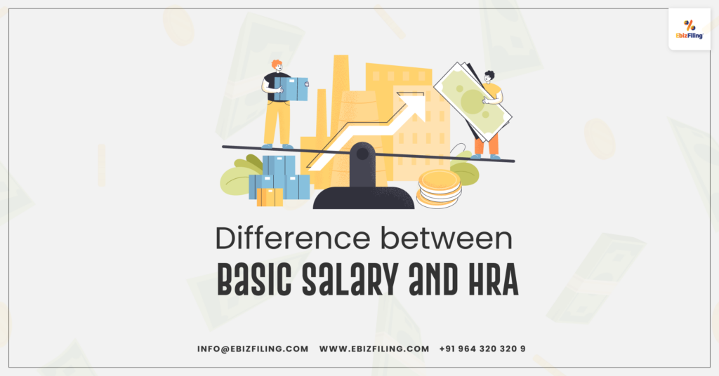 Difference Between Basic Salary & HRA
