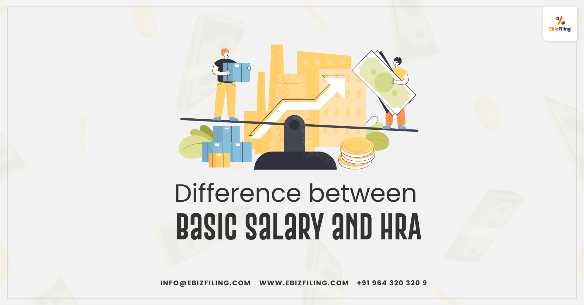 Difference Between Basic Salary & HRA