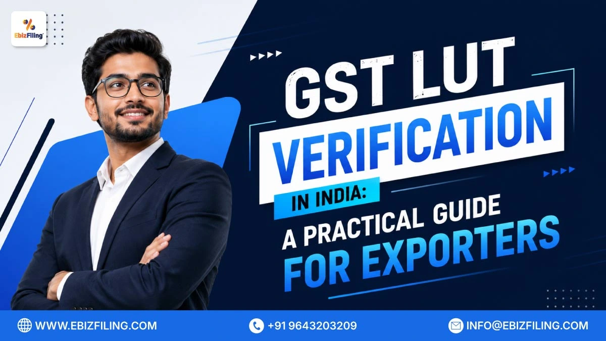 GST LUT verification in India for exporters and GST compliance
