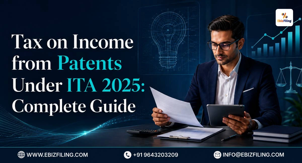 Tax on income from patents under the Income Tax Act, 2025