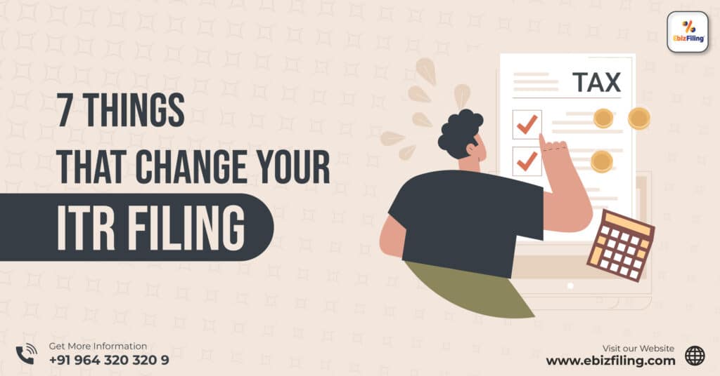 Filing ITR Form, Income Tax Return in India, E-filing ITR, ITR filing, Ebizfiling