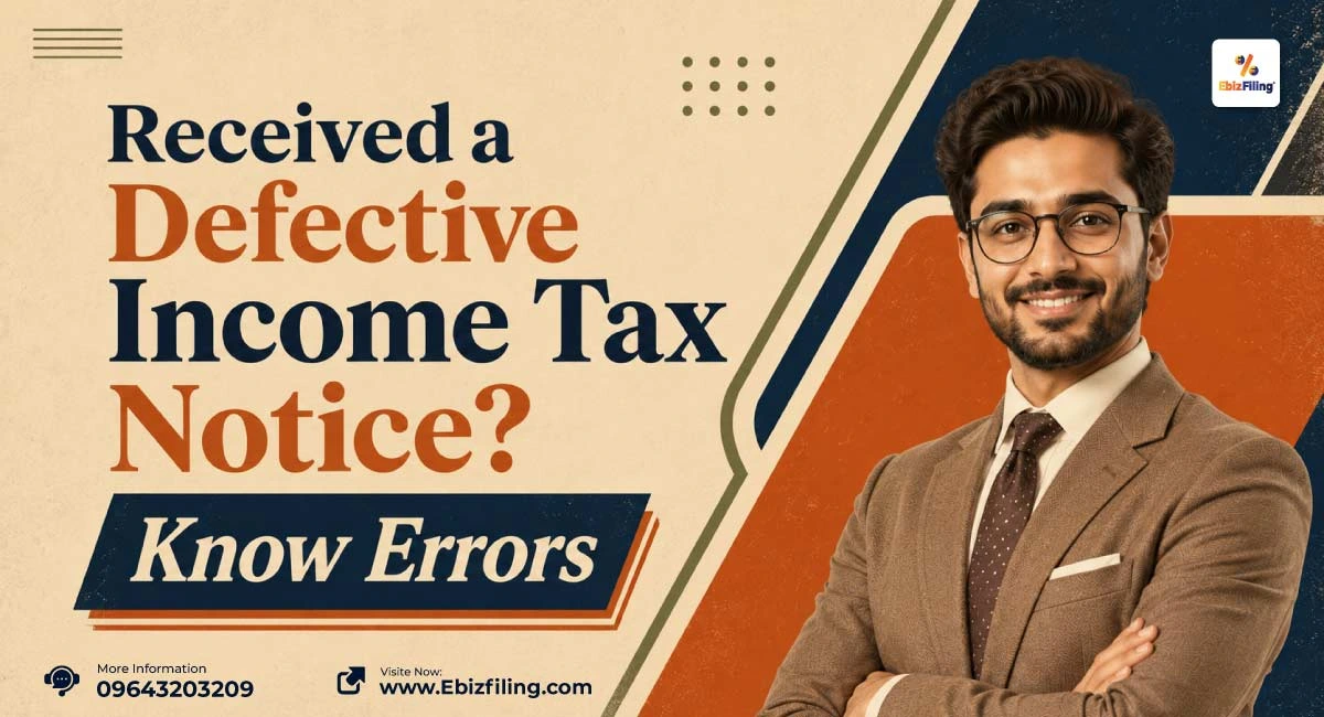 Common mistakes that can lead to a defective income tax notice